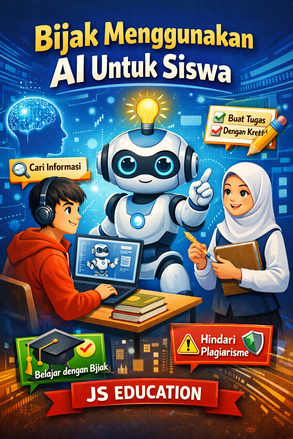 Bijak Menggunakan AI Untuk Siswa